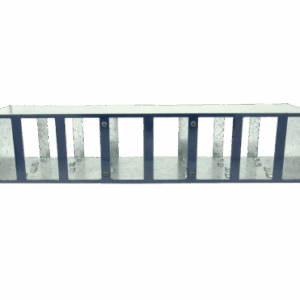 Adaptador rack 1U para 4 DIs