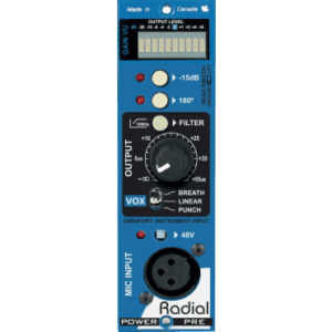 Preamp de micrófono para serie 500