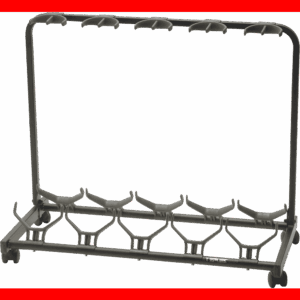 SOPORTE GUITARRA UNIVERSAL CON RUEDAS - 5 GUITARRAS