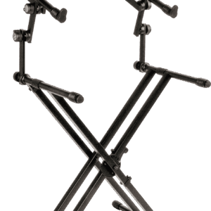 SOPORTE TECLADO QL623 FORMATO "X" 3 NIVELES / DOBLE PERFIL