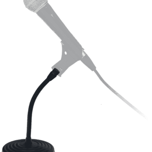 BASE CON TUBO FLEXIBLE PARA MICRÓFONO