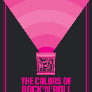 POSTER COLORS OF ROCK´N´ROLL SUPER SLINKY