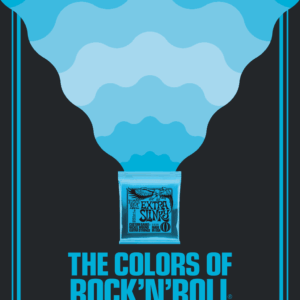 POSTER COLORS OF ROCK´N´ROLL EXTRA SLINKY