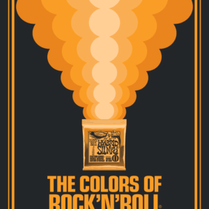 POSTER COLORS OF ROCK´N´ROLL HYBRID SLINKY