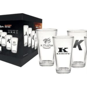PACK ZILDJIAN 4 VASOS PINTA CERVEZA