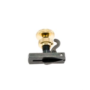 Afinador para violín Wittner 4/4-3/4 lazo negro tornillo dorado 4/4