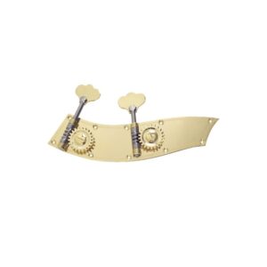 Clavijero para contrabajo Rubner modelo tirolés 2 piezas decorado sin pulir 140-100-004-2