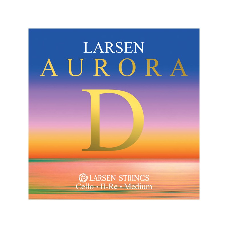 Cuerda cello Larsen Aurora 2ª Re Medium 4/4