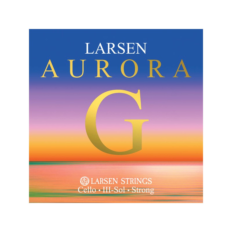 Cuerda cello Larsen Aurora 3ª Sol Medium 1/2