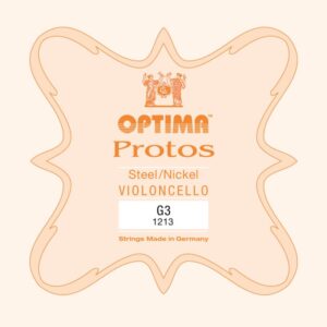Cuerda cello Optima Protos 1213 3ª Sol Medium 1/4