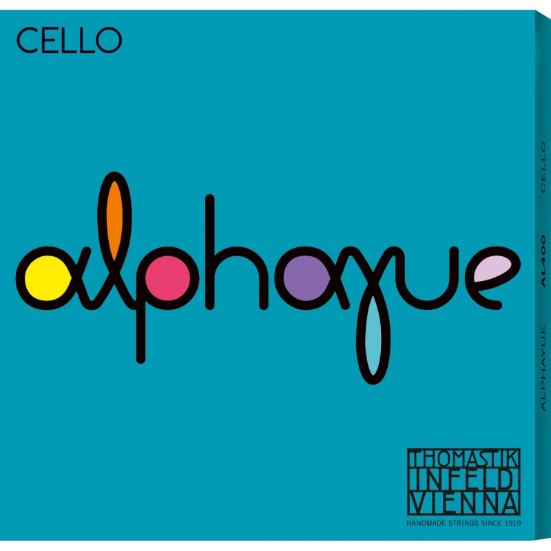 Cuerda cello Thomastik Alphayue AL42 2ª Re Medium 1/2