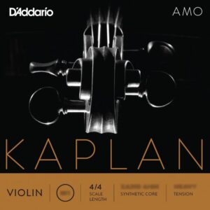 Cuerda violín D'Addario Kaplan Amo KA311 1ª Mi Bola Light 4/4