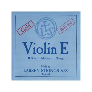 Cuerda violín Larsen 1ª Mi Bola oro Soft 4/4