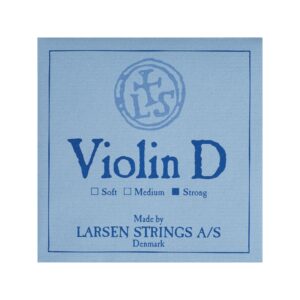 Cuerda violín Larsen 3ª Re plata Strong 4/4