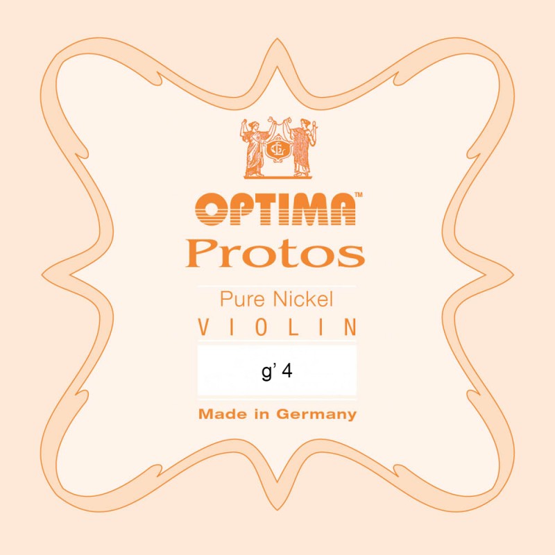 Cuerda violín Optima Protos 1014 4ª Sol Medium 1/4