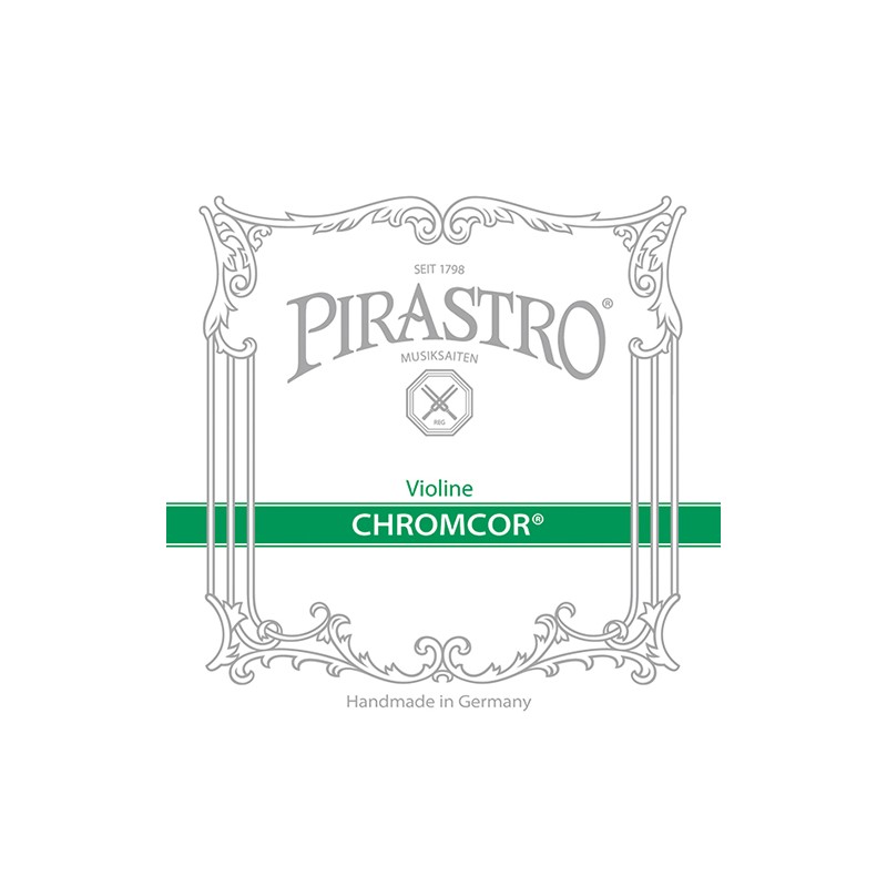 Cuerda violín Pirastro Chromcor 1ª Mi Bola Medium 3/4