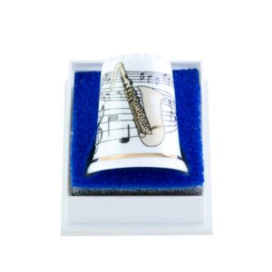 Dedal porcelana saxo