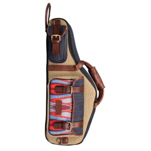 Funda saxo alto Ikat Nashville gris/beige NASH3001SCA