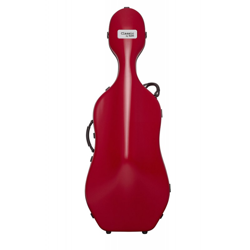 Estuche cello Bam Classic 1001S 4/4 Rojo