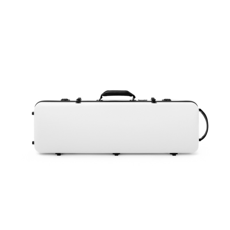 Estuche violín Artist Dynamic policarbonato rectangular con bolsa partituras 4/4 Rojo