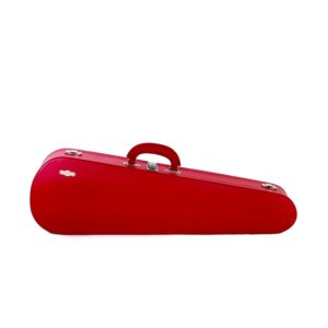 Estuche violín Negri Rainbow forma 4/4 Rojo