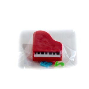 Goma piano de cola rojo x 30 unidades