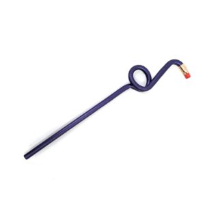 Lápiz 8N con goma Lila