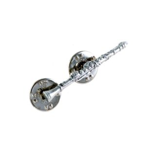 Pin clarinete plateado