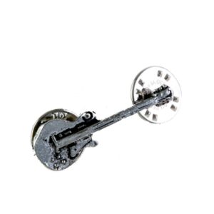 Pin guitarra eléctrica Gibson plateado
