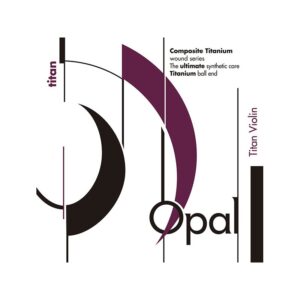 Set de cuerdas violín For-Tune Opal Titan Bola Medium 4/4