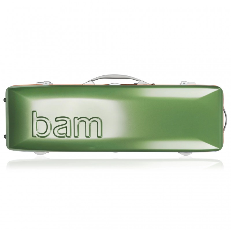 Estuche violín Bam Graffiti Rectangular Hightech GRAF2018XL Azul/Rojo