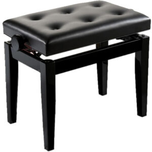 PIANO BENCH BGM BLACK-BLACK