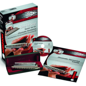HOHNER STEP BY STEP / CHROMONICA STARTER PACKAGE ENGLISH