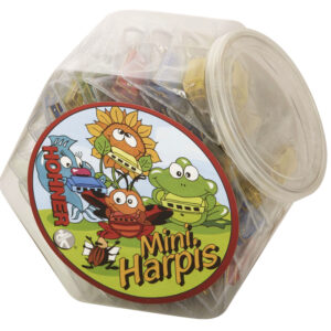 PACK COLOR MINI HARP IN CANDY-BOX 6 PIECES EACH C
