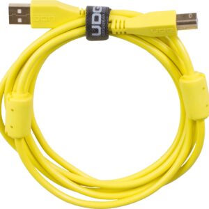 U95003YL - ULTIMATE AUDIO CABLE USB 2.0 A-B YELLOW STRAIGHT 3M