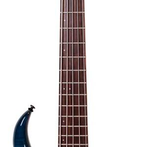 M7 ALDER-5 FRETLESS (2ND GEN) TBL TRANS BLUE