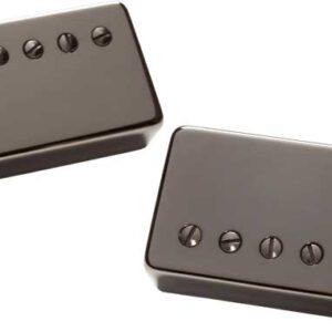 APH-2S SLASH ALNICO II PRO HUMBUCKER BLACK NICKEL COVER SET