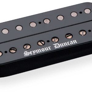 BLACK WINTER HUMBUCKER BRIDGE 8-STRING BLACK