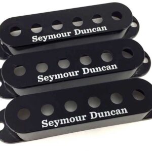 STRAT COVER BLACK SET (3) LOGO