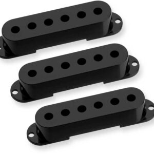 STRAT COVER BLACK SET (3) NO LOGO