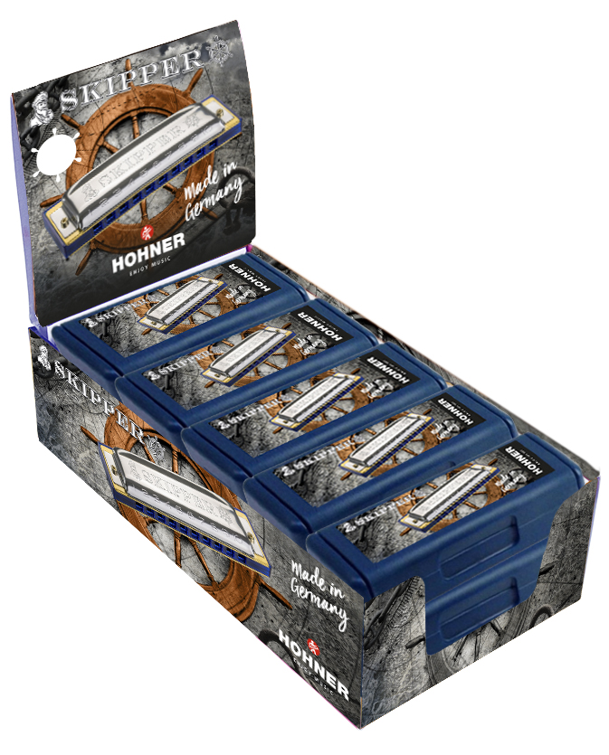 HOHNER SKYPPER HARP DISPLAY 10 UDS