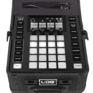 U93019BL  - ULTIMATE PICK FOAM FLIGHT CASE WOLFMIX W1 BLACK