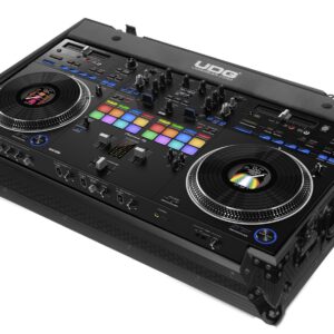 U91078BL UDG ULTIMATE FLIGHT CASE PIONEER DDJ-REV7 BLK PLUS (W)