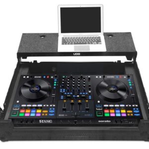 UDG U91083BL - ULTIMATE FLIGHT CASE RANE FOUR BLK PLUS (L&W)