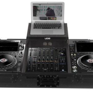 UDG U91086BL - ULTIMATE FLIGT CASE SET PIONEER CDJ-3000/A9 BLACK PLUS (L&W)