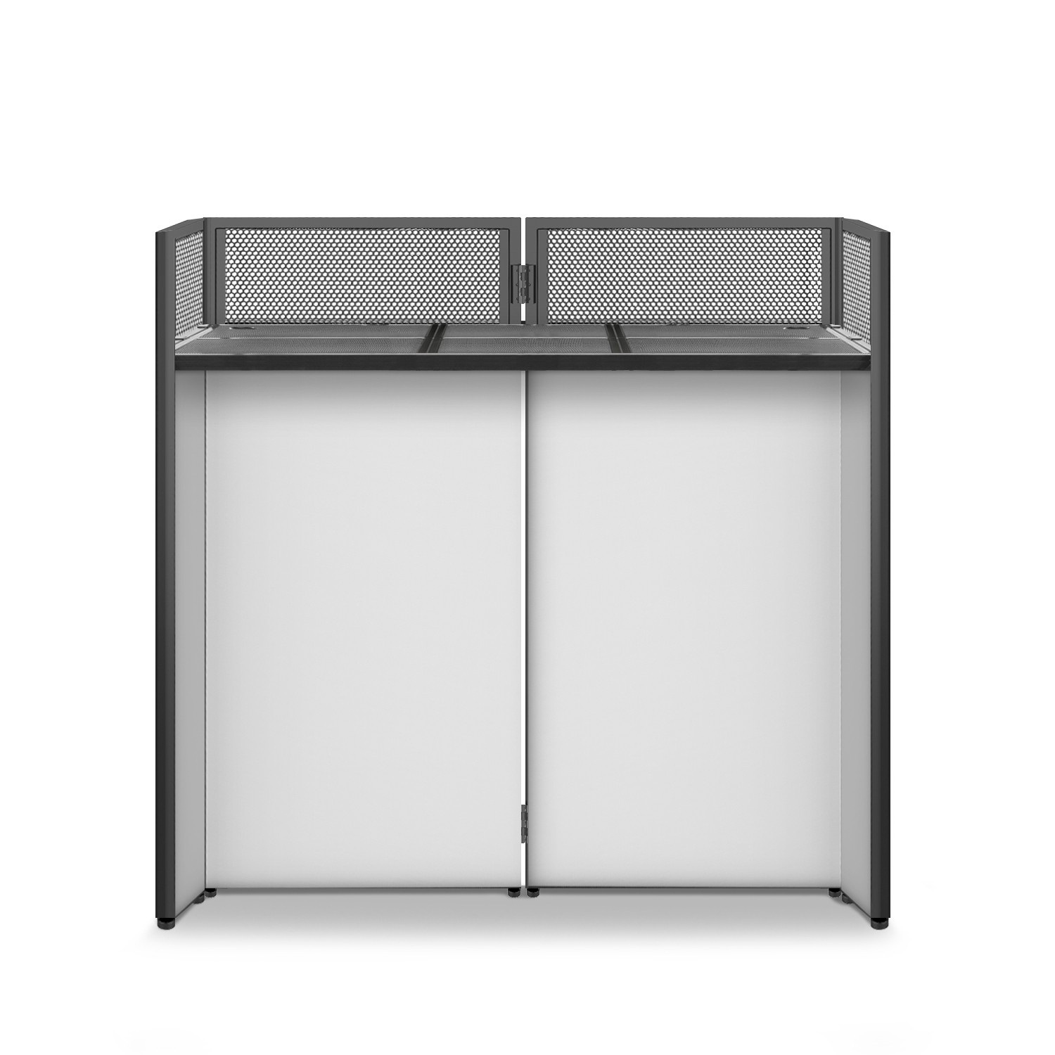Vonyx DB4 Cabina DJ plegable de 4 cuerpos - Imagen 12