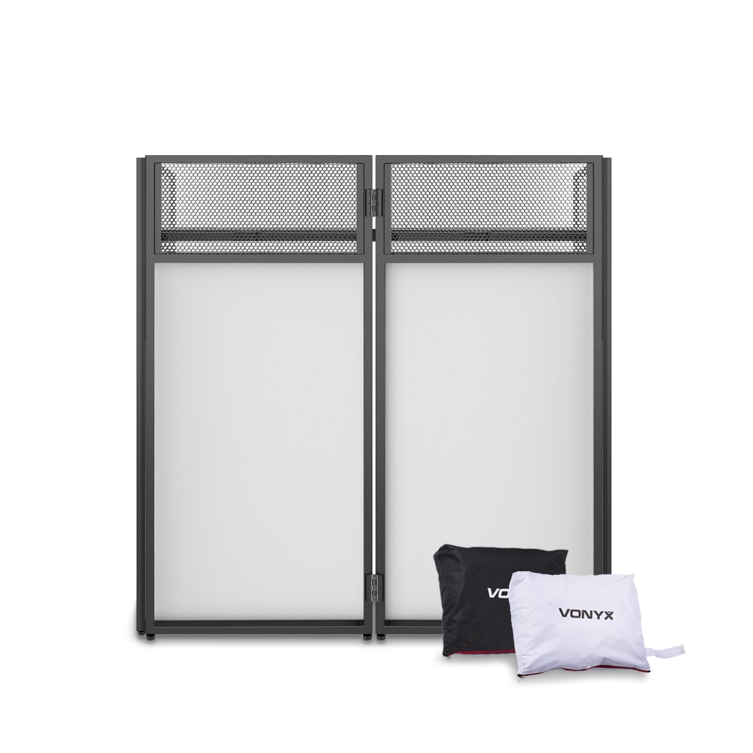 Vonyx DB4 Cabina DJ plegable de 4 cuerpos - Imagen 2