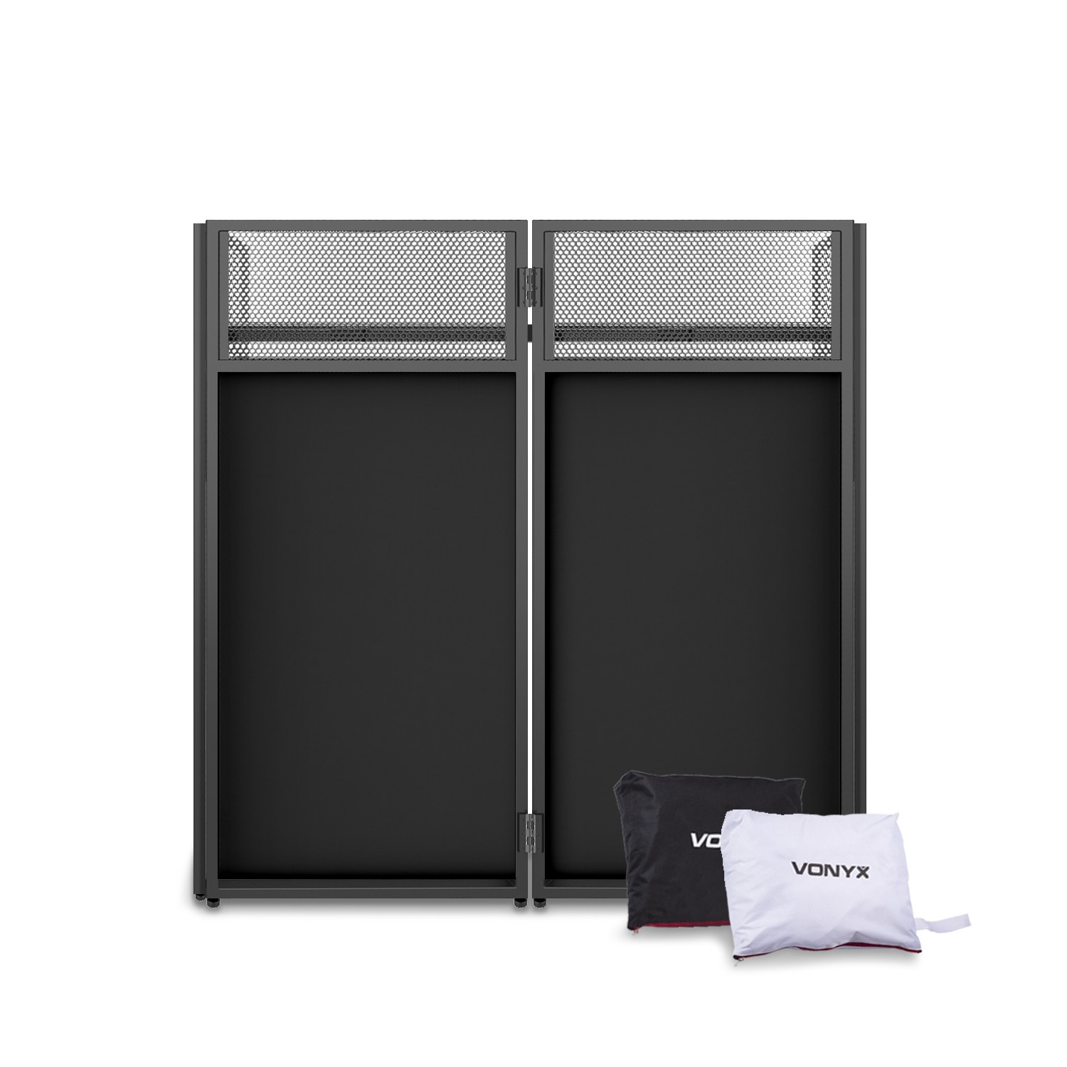 Vonyx DB4 Cabina DJ plegable de 4 cuerpos - Imagen 3