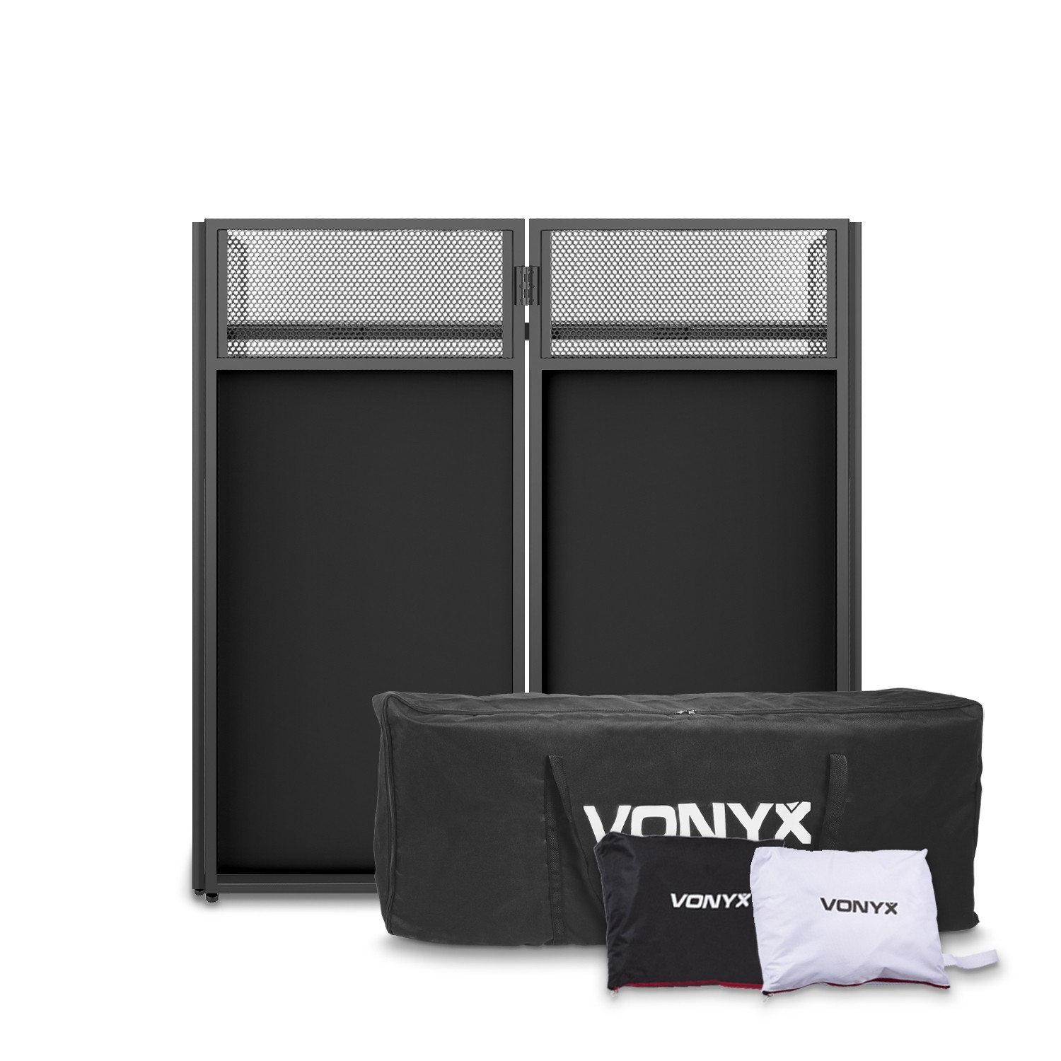 Vonyx DB4 Cabina DJ plegable de 4 cuerpos - Imagen 4