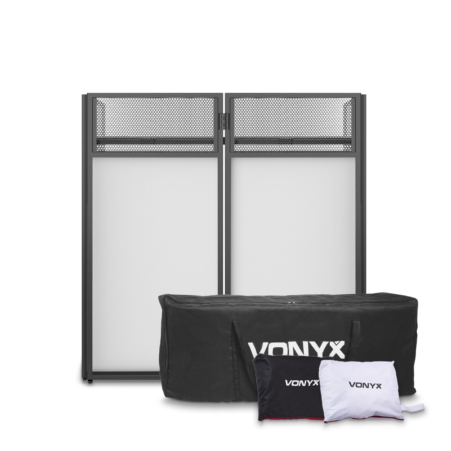 Vonyx DB4 Cabina DJ plegable de 4 cuerpos - Imagen 5